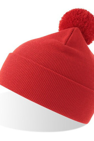 ATLANTIS HEADWEAR AT309 - Beanie with cuff and pompom