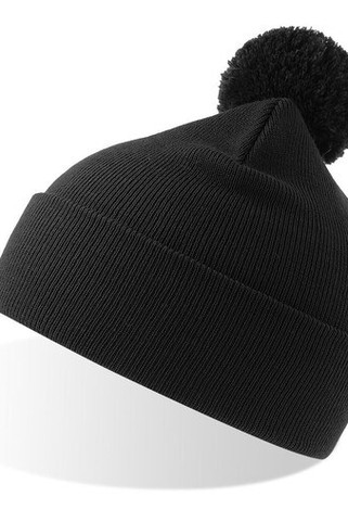 ATLANTIS HEADWEAR AT309 - Beanie with cuff and pompom