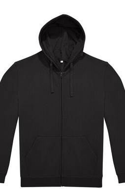 B&C ID224 - Unisex zipped hoodie sweatshirt