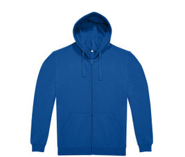 B&C ID224 - Unisex zipped hoodie sweatshirt