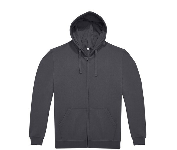 B&C ID224 - Unisex zipped hoodie sweatshirt