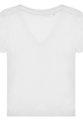 B&C BC01VW - Damen-T-Shirt mit V-Ausschnitt