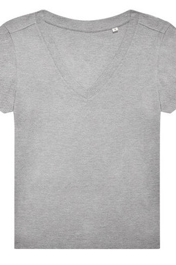 B&C BC01VW - Damen-T-Shirt mit V-Ausschnitt