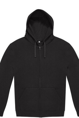 B&C ID334 - Unisex zipped hoodie sweatshirt