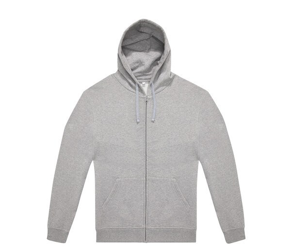 B&C ID334 - Unisex zipped hoodie sweatshirt