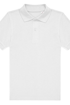 B&C BCK424 - Short-sleeved fine piqué poloshirt