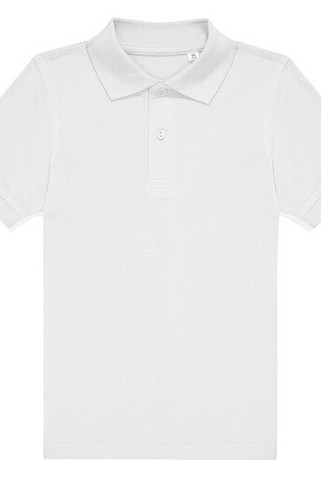 B&C BCK424 - Short-sleeved fine piqué poloshirt