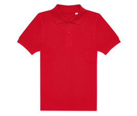 B&C BCK424 - Short-sleeved fine piqué poloshirt