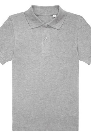 B&C BCK424 - Short-sleeved fine piqué poloshirt