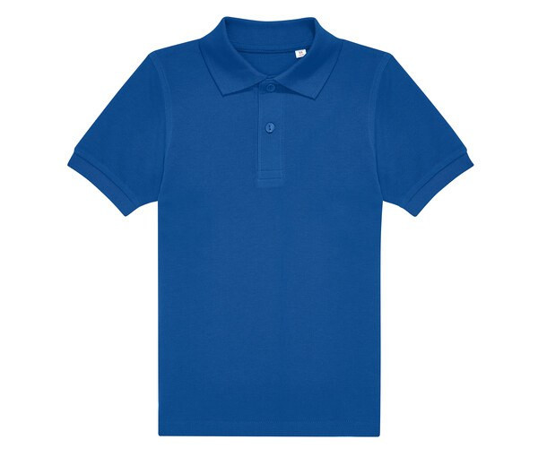 B&C BCK424 - Short-sleeved fine piqué poloshirt