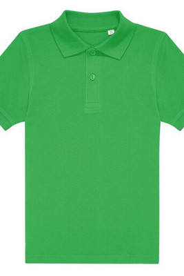 B&C BCK424 - Short-sleeved fine piqué poloshirt