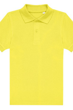 B&C BCK424 - Short-sleeved fine piqué poloshirt