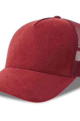 ATLANTIS HEADWEAR AT277 - Faux suede trucker-style cap