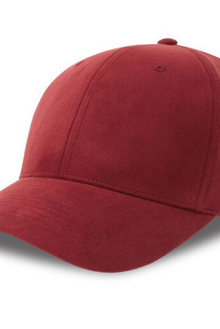 Atlantis Headwear AT287 - Mid skärm faux mocka 6-panel keps