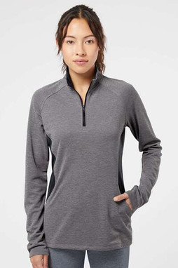 Adidas A281 - Pullover léger à glissière quart de tour pour femmes
