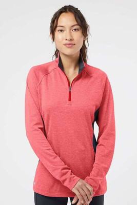 Adidas A281 - Women's Lightweight Quarter-Zip Pullover