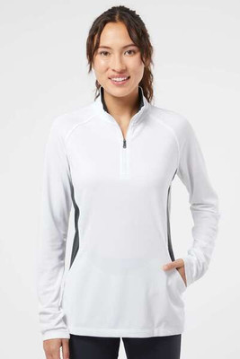 Adidas A281 - Women's Lightweight Quarter-Zip Pullover