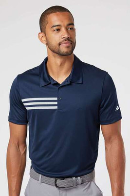 Adidas A324 - Polo de poitrine à 3 bandes
