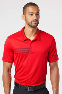 Adidas A324 - Polo de poitrine à 3 bandes