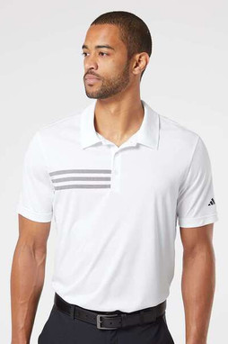 Adidas A324 - Polo de poitrine à 3 bandes