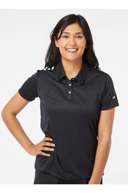 Adidas A325 - Polo à 3 bandes pour femmes