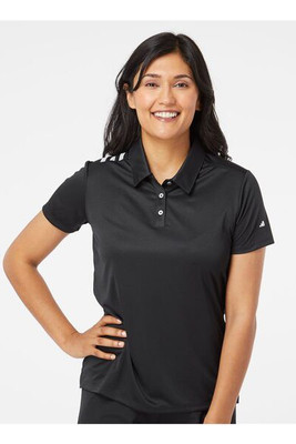 Adidas A325 - Polo à 3 bandes pour femmes