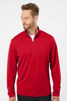 Adidas A401 - Pullover léger à glissière quart de tour