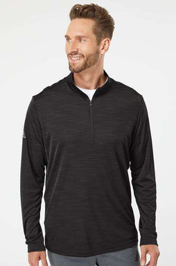 Adidas A475 - Pull léger Mélange Quarter-Zip