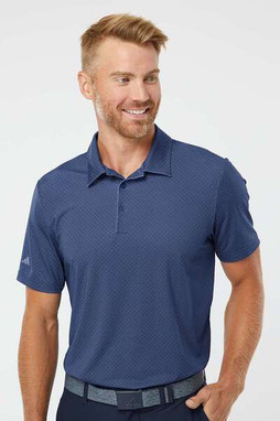 Adidas A498 - Diamond Dot Print Polo