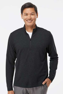 Adidas A554 - 3-Stripes Quarter-Zip Sweater