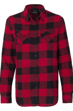 Burnside 5210 - LADIES WOVEN PLAID FLANNEL