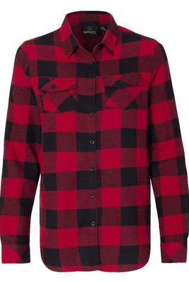 Burnside 5210 - LADIES' WOVEN PLAID FLANNEL