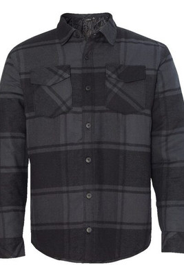 Burnside 8610 - QUILTED FLANNEL JACKET