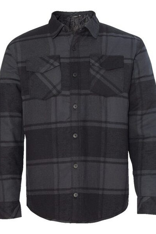 Burnside 8610 - QUILTED FLANNEL JACKET