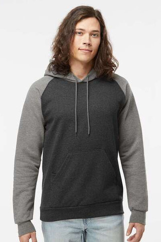 King Fashion KF4042 - Fleece Raglan Hooded Sweatshirt