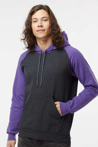 King Fashion KF4042 - Sweat à capuche raglan en polaire