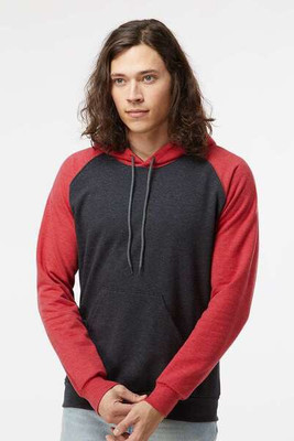 King Fashion KF4042 - Fleece Raglan Hooded Sweatshirt