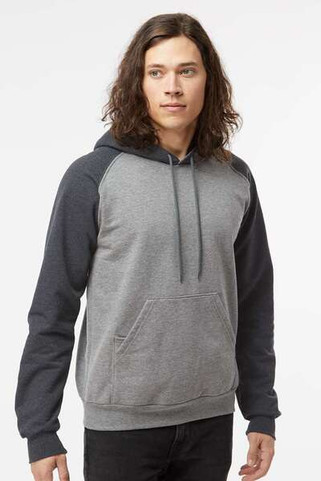 King Fashion KF4042 - Fleece Raglan Hooded Sweatshirt