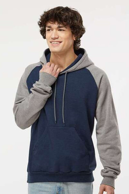 King Fashion KF4042 - Fleece Raglan Hooded Sweatshirt