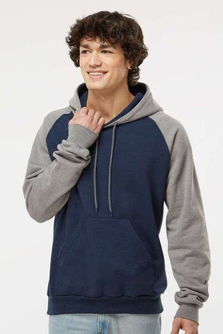 King Fashion KF4042 - Fleece Raglan Hooded Sweatshirt