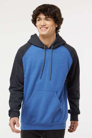 King Fashion KF4042 - Fleece Raglan Hooded Sweatshirt