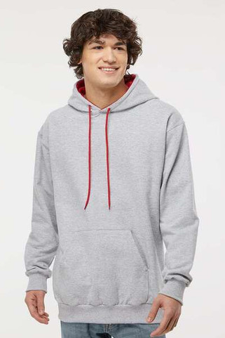 King Athletics Double Hooded Two-Tone Sweatshirt 9041