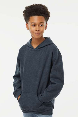 M&O 3322 - Sweat à capuche molletonné pour les jeunes