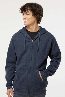 M&O 3331 - Unisex Zipper Fleece Hoodie
