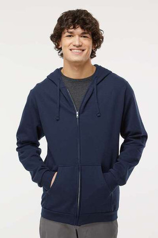 M&O 3331 - Unisex Zipper Fleece Hoodie