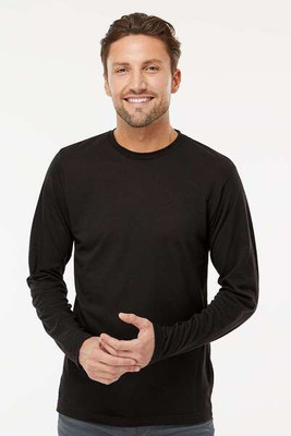 M&O 3520 - Poly-Blend Long Sleeve T-Shirt