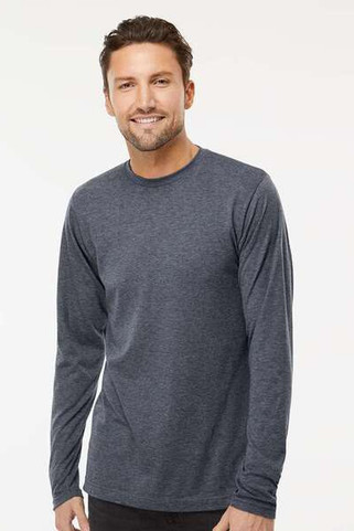 M&O 3520 - Poly-Blend Long Sleeve T-Shirt