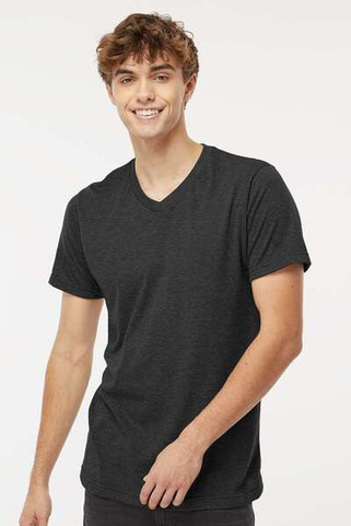 M&O 3543 - Deluxe Blend V-Neck T-Shirt