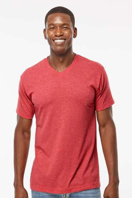 M&O 3543 - Deluxe Blend V-Neck T-Shirt