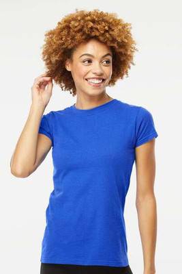 M&O 4513 - T-shirt en jersey fin pour femmes